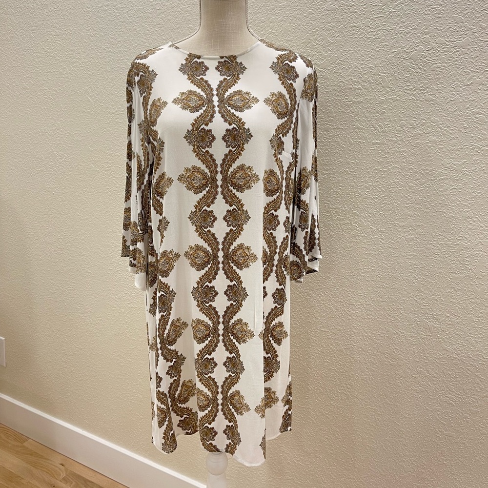 Mini printed dress
